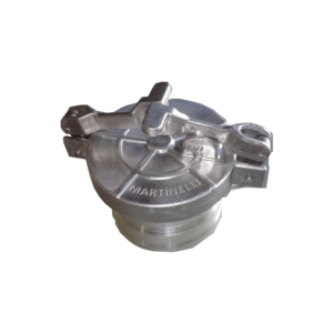 Conjunto Adapter com Tampa do Bocal da Descarga Selada 4" - Alumínio