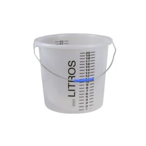 Balde plastico graduado 20 litros