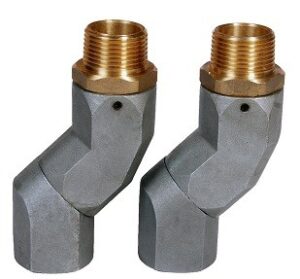 Conexão Junta Giratória Z de 3/4" - em Alumínio