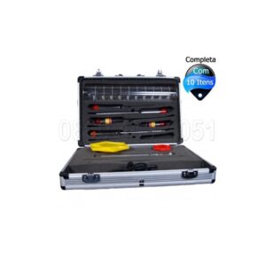 Maleta para Análise de Combustíveis Anti-Choque com 10 Itens