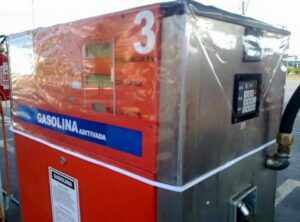 Capa Protetora para Bomba de Abastecimento Eletrônica